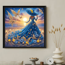 Load image into Gallery viewer, Beauty-Partial Special Diamond Painting-30x30cm
