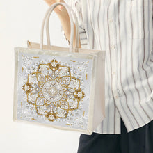 Load image into Gallery viewer, Golden Mandala-Diamond Chain Crossbody Bag
