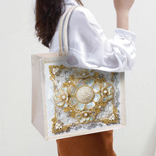 Load image into Gallery viewer, Golden Mandala-Diamond Chain Crossbody Bag
