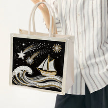 Load image into Gallery viewer, Golden Mandala-Diamond Chain Crossbody Bag
