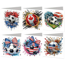 Load image into Gallery viewer, 6Pcs/Set Daisies-Diamond Greeting Cards
