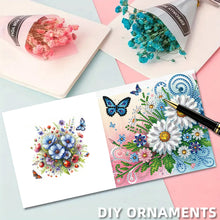 Load image into Gallery viewer, 6Pcs/Set Daisies-Diamond Greeting Cards
