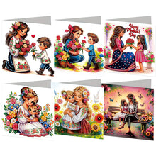 Load image into Gallery viewer, 6Pcs/Set Jm-2-Diamond Greeting Cards
