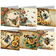 Load image into Gallery viewer, 6Pcs/Set Jm-2-Diamond Greeting Cards
