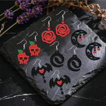 Load image into Gallery viewer, 12 Pairs Cute Cartoon Earrings-DIY Diamond Painting Earrings Kit
