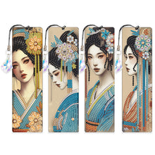 Load image into Gallery viewer, 4Pcs/Set 4Pcs/Set Yellow Flowers And Horse-Diamond Bookmark
