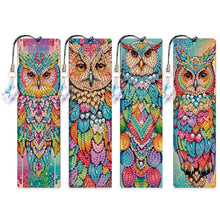 Load image into Gallery viewer, 4Pcs/Set 4Pcs/Set Yellow Flowers And Horse-Diamond Bookmark

