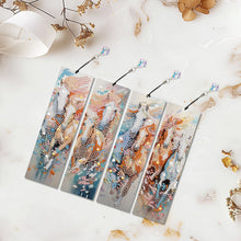 Load image into Gallery viewer, 4Pcs/Set 4Pcs/Set Yellow Flowers And Horse-Diamond Bookmark
