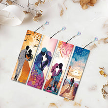 Load image into Gallery viewer, 4Pcs/Set 4Pcs/Set Yellow Flowers And Horse-Diamond Bookmark

