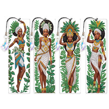 Load image into Gallery viewer, 4Pcs/Set 4Pcs/Set Yellow Flowers And Horse-Diamond Bookmark
