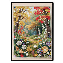 Load image into Gallery viewer, Flowers And Cat-DIY Diamonds Painting Notebook 50 Pages
