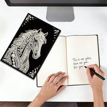 Load image into Gallery viewer, Flowers And Cat-DIY Diamonds Painting Notebook 50 Pages
