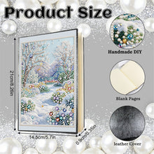 Load image into Gallery viewer, Flowers And Cat-DIY Diamonds Painting Notebook 50 Pages
