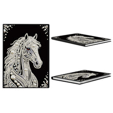 Load image into Gallery viewer, Flowers And Cat-DIY Diamonds Painting Notebook 50 Pages
