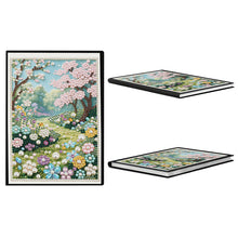 Load image into Gallery viewer, Flowers And Cat-DIY Diamonds Painting Notebook 50 Pages
