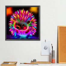 Load image into Gallery viewer, Hedgehog-Full Round Diamond Painting-40x40cm
