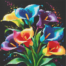 Load image into Gallery viewer, Calla Lily-Full Round Diamond Painting-40x40cm
