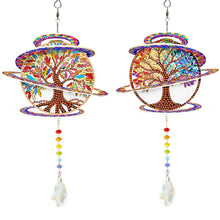 Load image into Gallery viewer, 2Pcs/Set Hummingbirds And Butterflies-SunCatcher Window Hanging Diamond Wind Chimes
