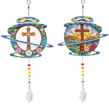 Load image into Gallery viewer, 2Pcs/Set Hummingbirds And Butterflies-SunCatcher Window Hanging Diamond Wind Chimes
