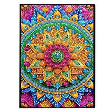 Load image into Gallery viewer, Mandala-DIY Diamonds Painting Notebook 50 Pages
