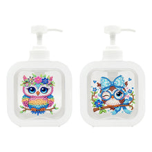 Load image into Gallery viewer, 2Pcs/Set Bear-Diamond Candle Holder-Diamond Desktop Ornament
