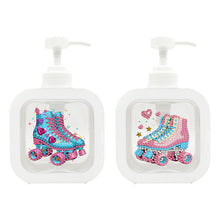 Load image into Gallery viewer, 2Pcs/Set Bear-Diamond Candle Holder-Diamond Desktop Ornament
