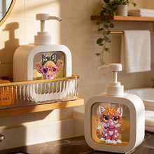 Load image into Gallery viewer, 2Pcs/Set Bear-Diamond Candle Holder-Diamond Desktop Ornament
