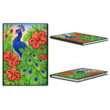 Load image into Gallery viewer, Butterflies And Roses-DIY Diamonds Painting Notebook 50 Pages
