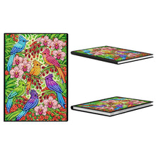 Load image into Gallery viewer, Butterflies And Roses-DIY Diamonds Painting Notebook 50 Pages
