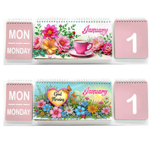 Load image into Gallery viewer, Flower-Diamond Paper Flip Calendar
