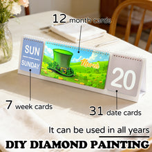 Load image into Gallery viewer, Flower-Diamond Paper Flip Calendar
