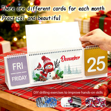 Load image into Gallery viewer, Flower-Diamond Paper Flip Calendar
