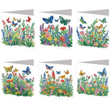 Load image into Gallery viewer, 6Pcs/Set Flourishing Butterflies-Diamond Greeting Cards
