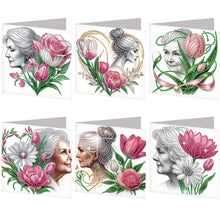 Load image into Gallery viewer, 6Pcs/Set Flourishing Butterflies-Diamond Greeting Cards
