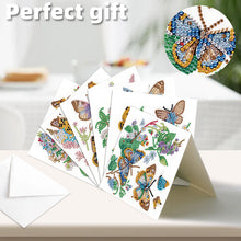 Load image into Gallery viewer, 6Pcs/Set Flourishing Butterflies-Diamond Greeting Cards
