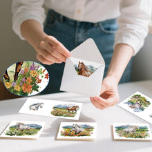Load image into Gallery viewer, 6Pcs/Set Flourishing Butterflies-Diamond Greeting Cards
