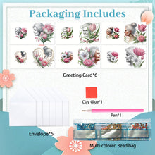 Load image into Gallery viewer, 6Pcs/Set Flourishing Butterflies-Diamond Greeting Cards
