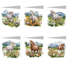 Load image into Gallery viewer, 6Pcs/Set Flourishing Butterflies-Diamond Greeting Cards
