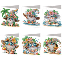 Load image into Gallery viewer, 6Pcs/Set Flourishing Butterflies-Diamond Greeting Cards
