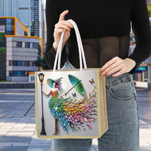 Load image into Gallery viewer, Stream Dawn Scene-Diamond Chain Crossbody Bag
