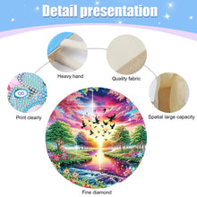 Load image into Gallery viewer, Stream Dawn Scene-Diamond Chain Crossbody Bag
