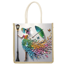 Load image into Gallery viewer, Stream Dawn Scene-Diamond Chain Crossbody Bag
