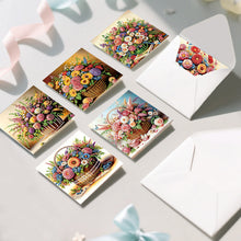 Load image into Gallery viewer, 6Pcs/Set Bouquet-Diamond Greeting Cards
