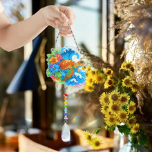 Load image into Gallery viewer, 2Pcs/Set Bow-Shaped Easter Egg-SunCatcher Window Hanging Diamond Wind Chimes
