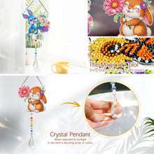 Load image into Gallery viewer, 2Pcs/Set Bow-Shaped Easter Egg-SunCatcher Window Hanging Diamond Wind Chimes
