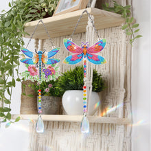 Load image into Gallery viewer, 2Pcs/Set Cross-SunCatcher Window Hanging Diamond Wind Chimes
