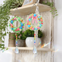 Load image into Gallery viewer, 2Pcs/Set Cross-SunCatcher Window Hanging Diamond Wind Chimes
