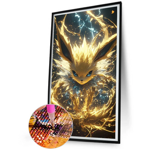 Pokemon Eevee -  Diamond Painting - 30*55cm