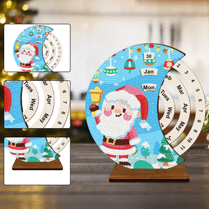 DIY Santa Claus-DP Rotating Calendar