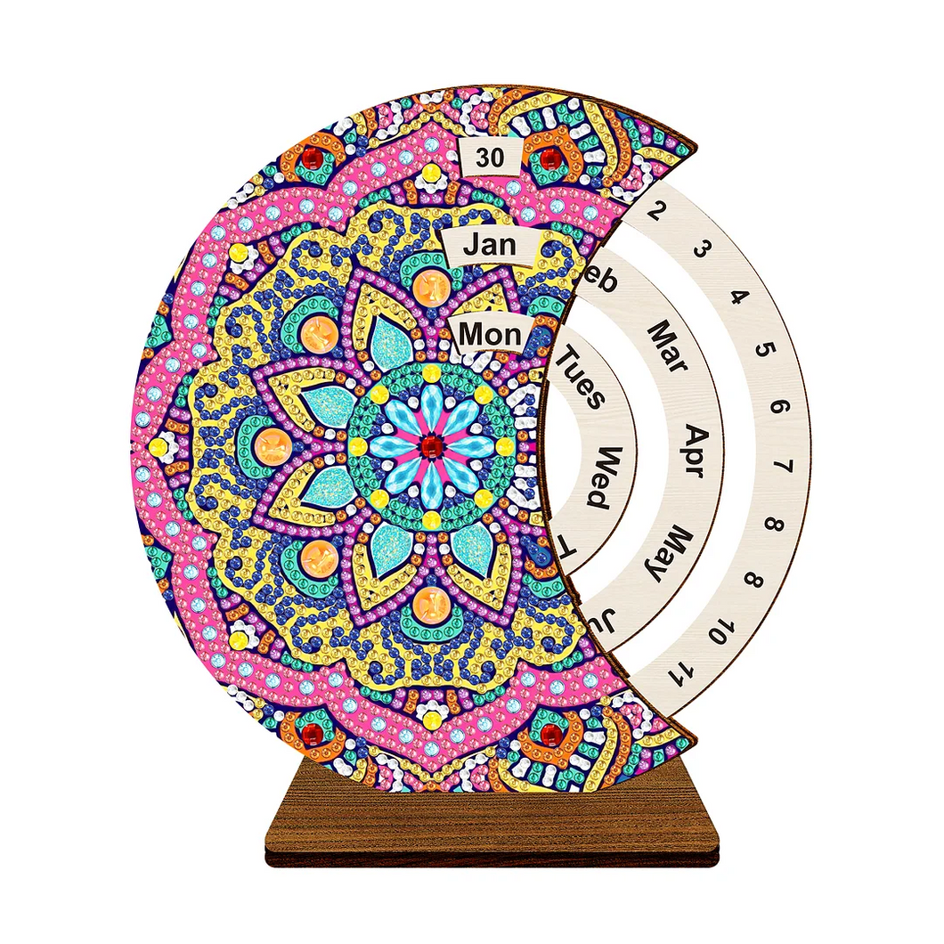 DIY Santa Claus-DP Rotating Calendar